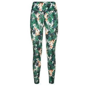 Sweaty Betty Yoga All Day Contour 7/8 Leggings Tropical Pineapple Parrot Size XS